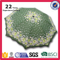 Высокое качество OEM и ODM цветок печатных зонтик для подарка Промотирования и розничная Марка зонты